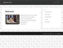 Tablet Screenshot of kathleenm.com